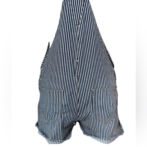 NOBO Relaxed Fit White & Blue Strip Short Jumper Size: 3XL - Picture 8 of 9